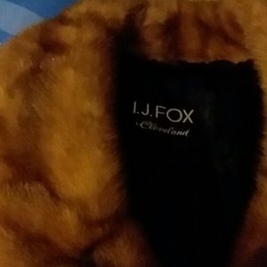 LJ fox vintage coat